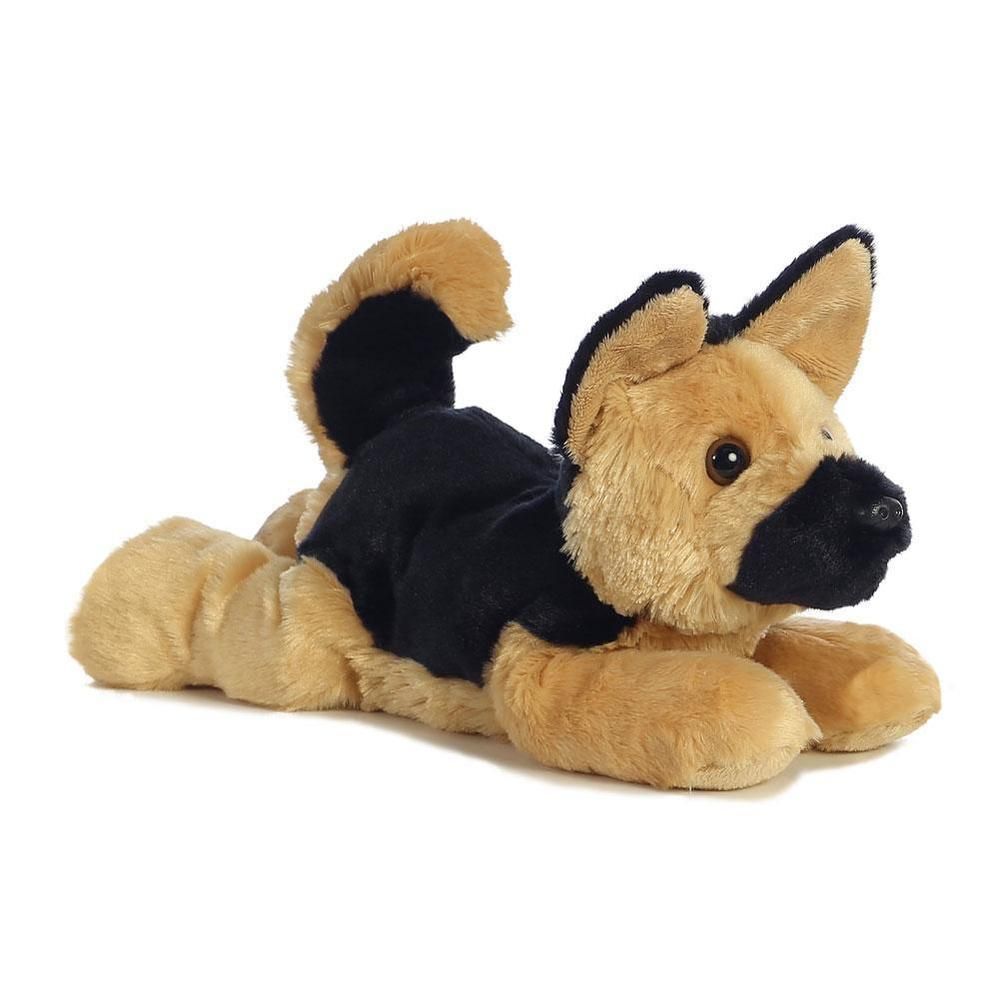12"  German Shepherd Puppy Dog Flopsie Aurora Plush Stuffed Animal Toy ...