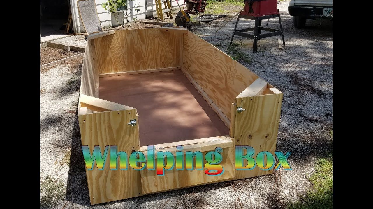 Building a Whelping Box for German Shepherd Puppies ...
