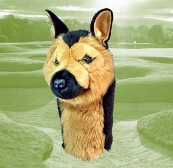 Daphnes Novelty Golf Club Driver 1 Wood Headcover German Shepherd Dog ...