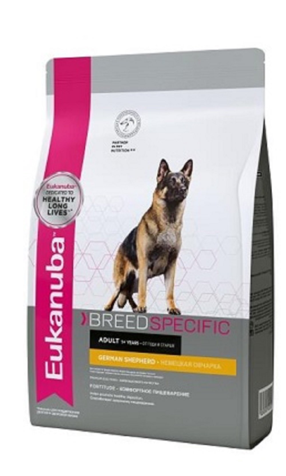 Eukanuba 10 Breed Specific Dry Dog Food For German Shepherd Chicken ...