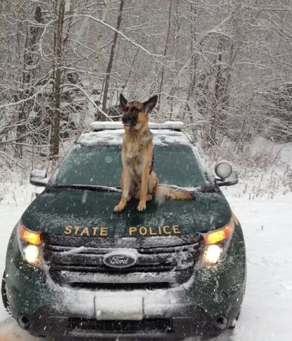 First full day of winter with the Vermont State Police