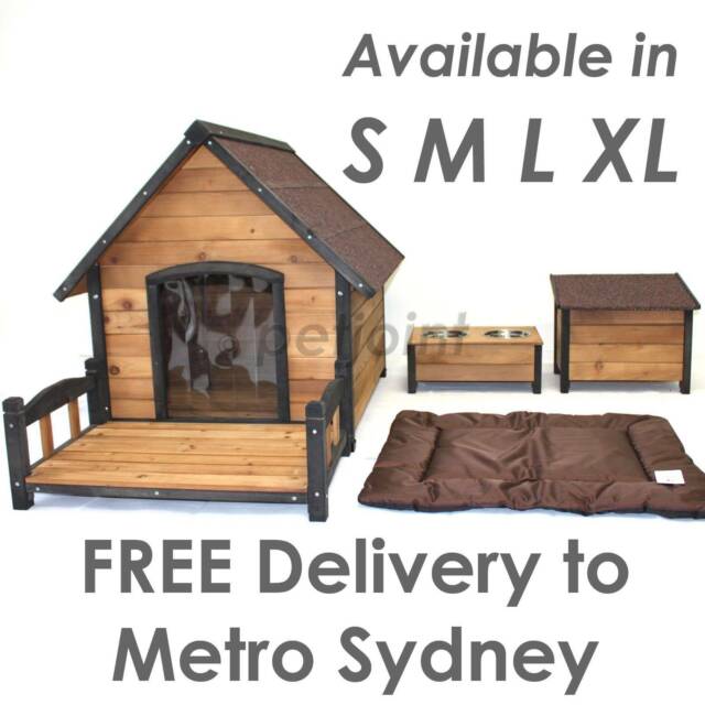 German Shepherd XL Dog Kennel Extra Large Outdoor Pet Wood House
