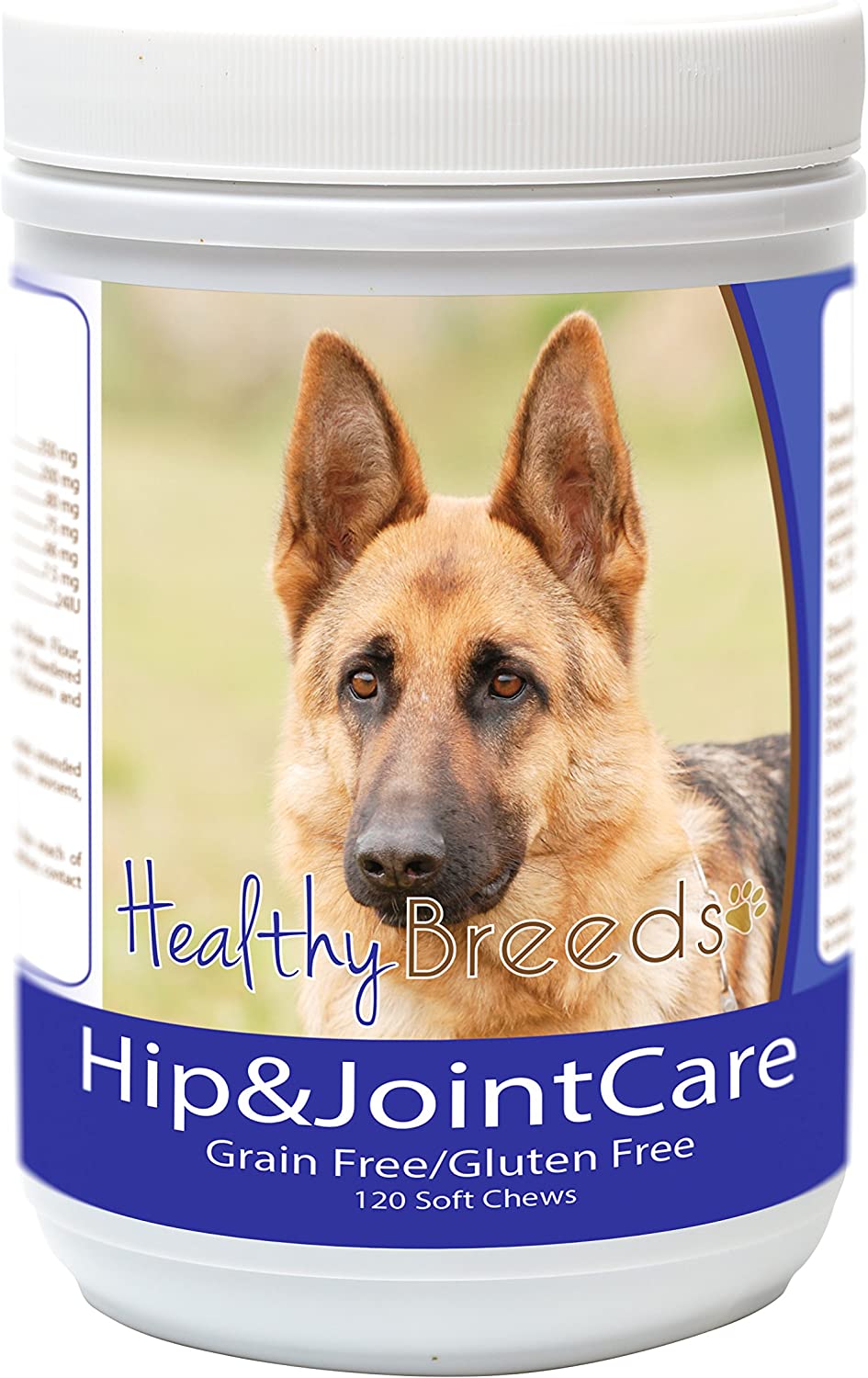 Healthy Breeds Dog Hip and Joint Care Soft Chews for German Shepherd ...