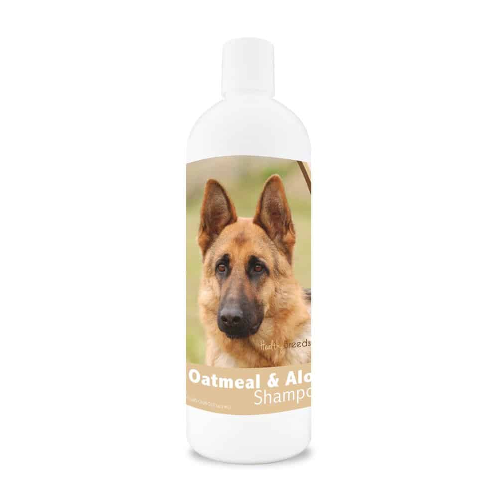 Healthy Breeds German Shepherd Oatmeal Dog Shampoo with Aloe 16 oz ...