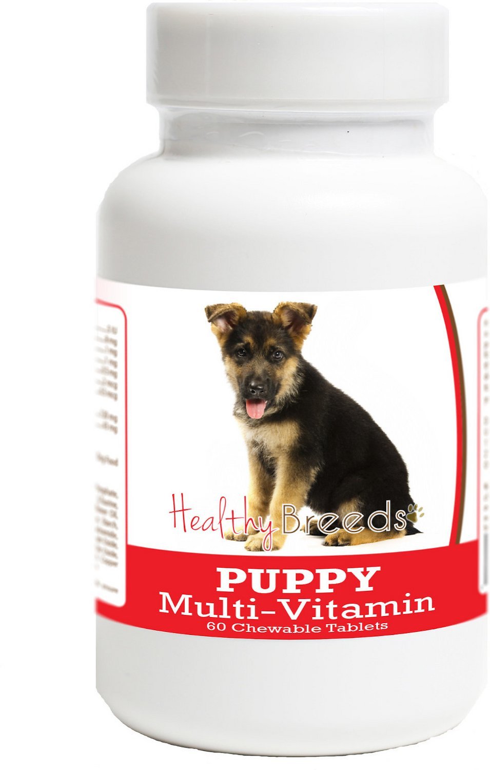 HEALTHY BREEDS German Shepherd Puppy Dog Multivitamin Chewable Tablet ...