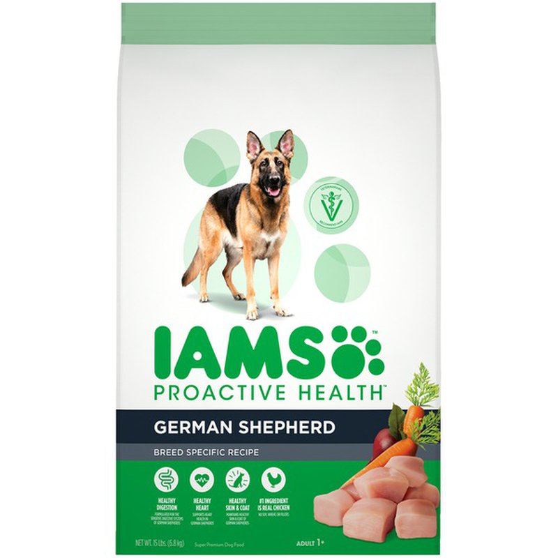 IAMS Proactive Health German Shepherd Breed Specific Recipe Adult 1 ...