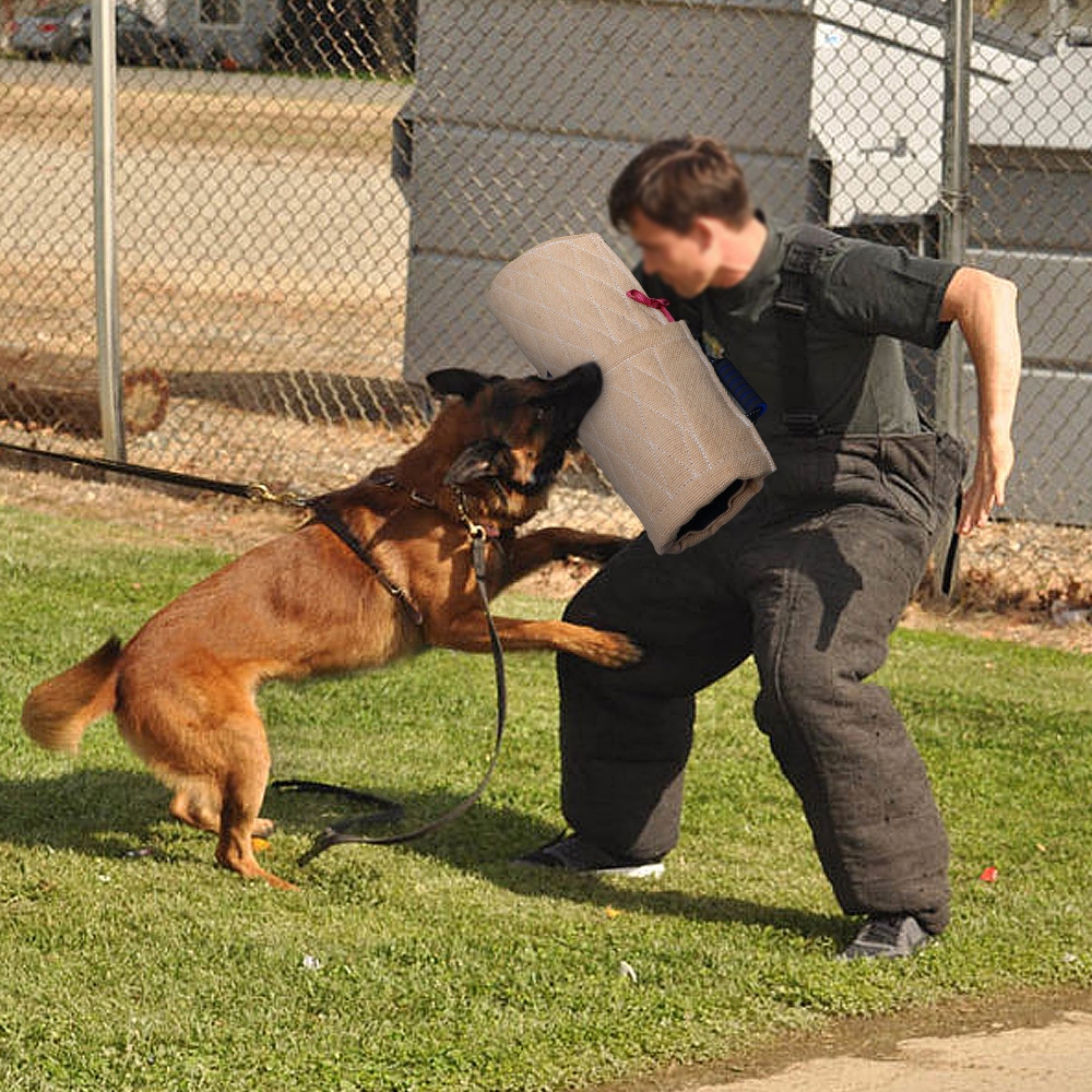 Jute K9 Dog Training Bite Sleeve Arm Protector POLICE Schutzhund German ...
