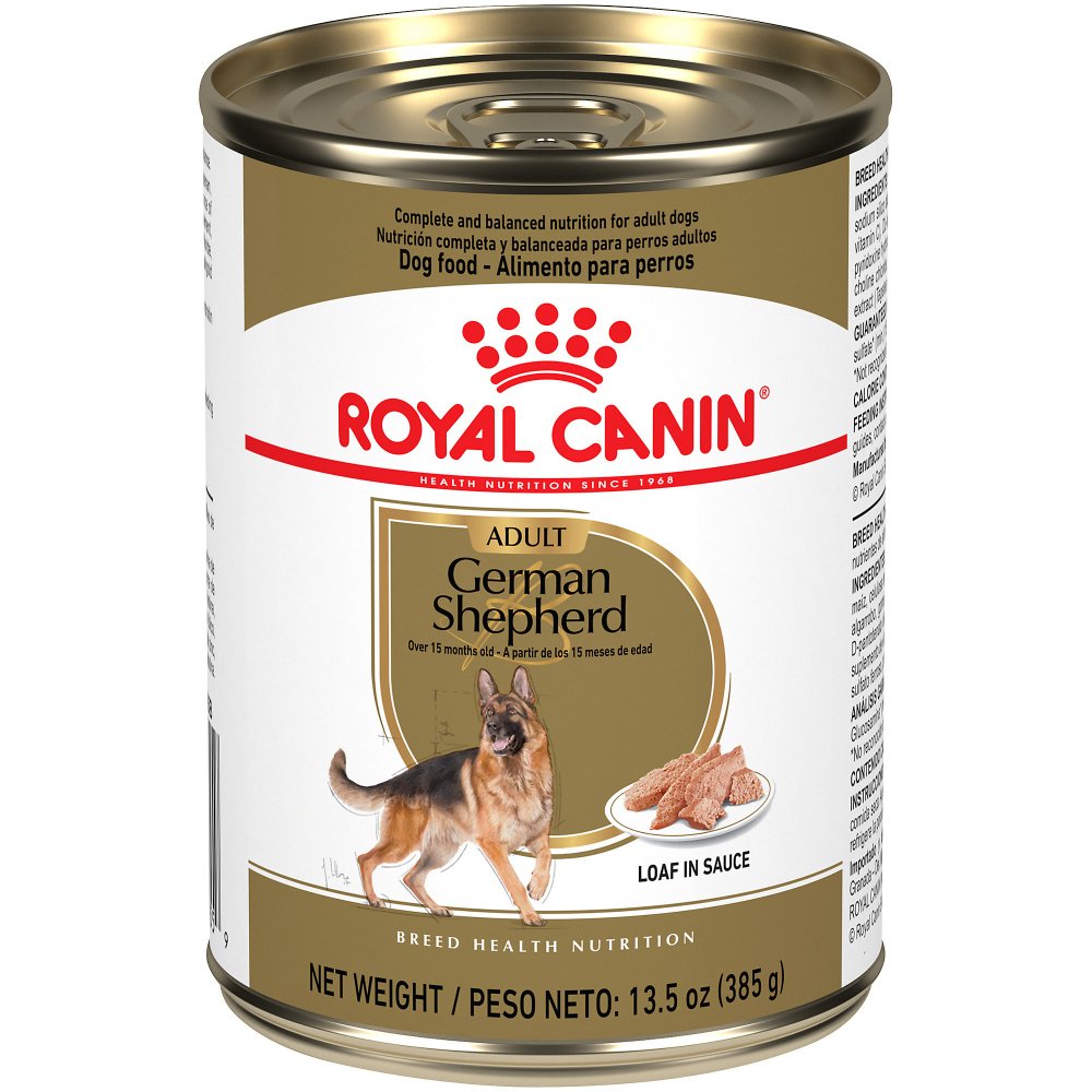 Royal Canin Breed Health Nutrition Adult German Shepherd Canned Dog ...