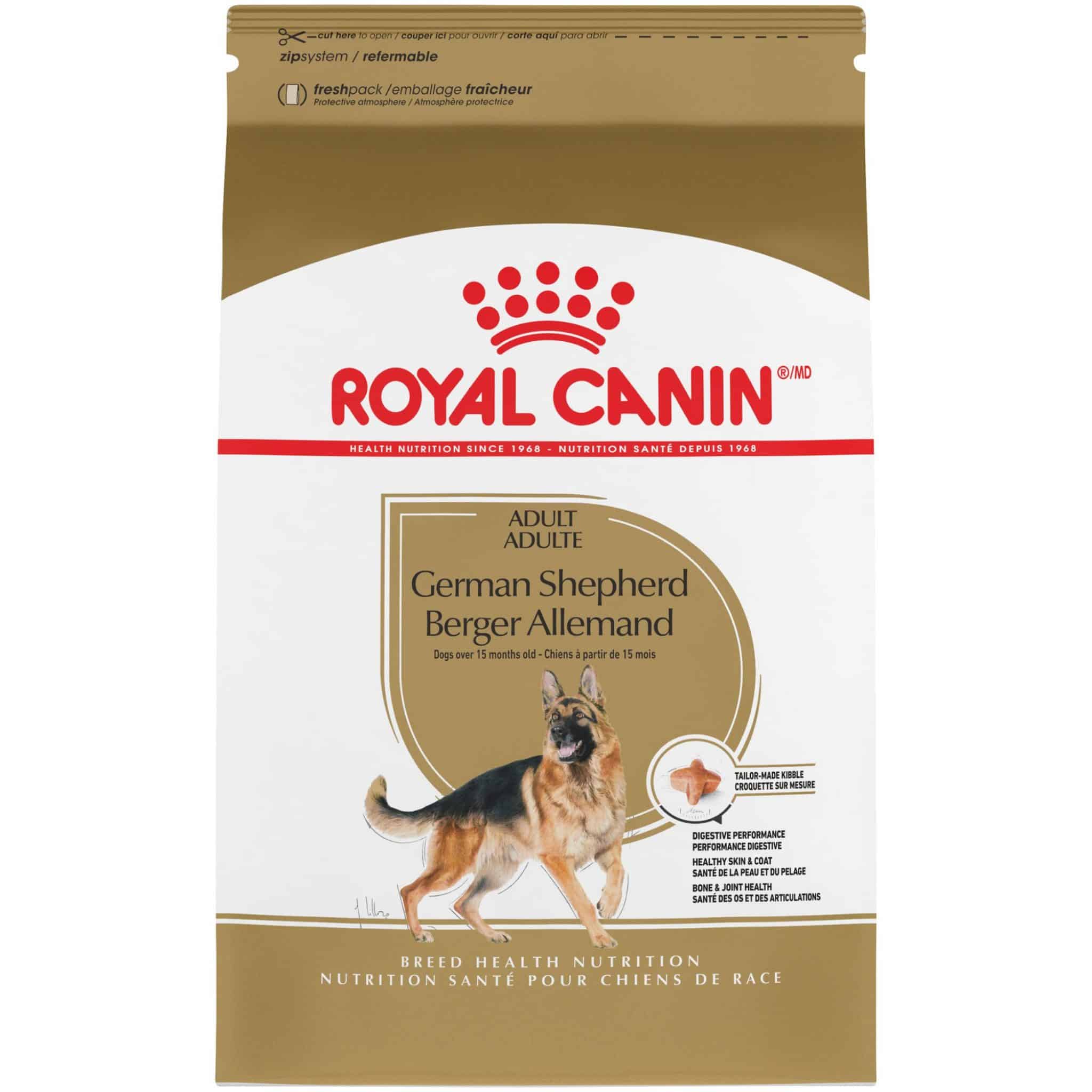 Royal Canin Breed Health Nutrition German Shepherd Adult Dry Dog Food ...