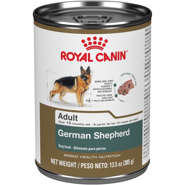 Royal Canin German Shepherd Loaf in Sauce Wet Dog Food, 13.5