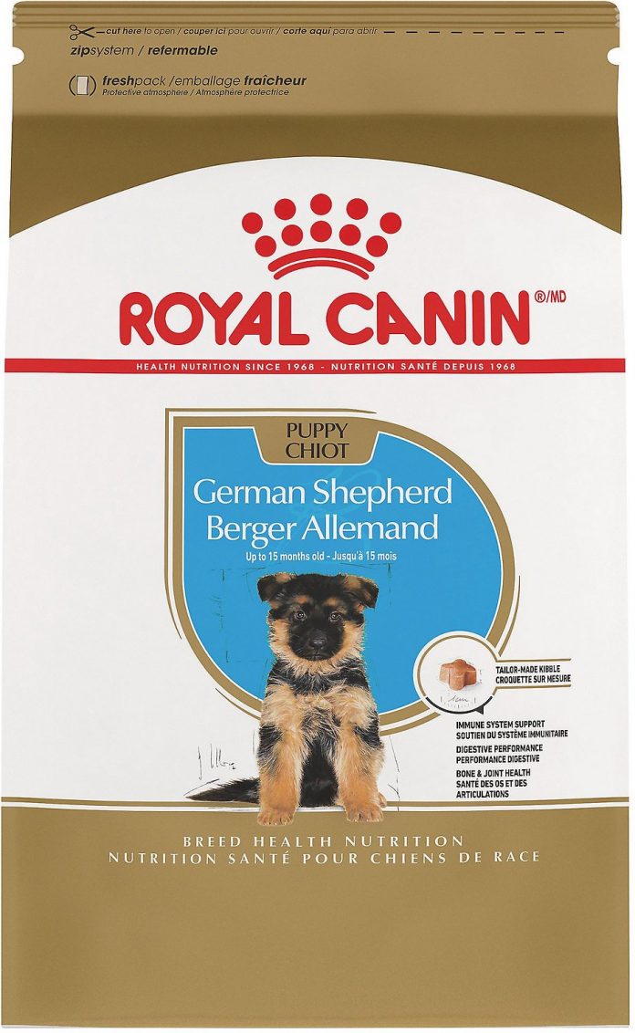 royal canin german shepherd puppy dry dog food 30 lb bag