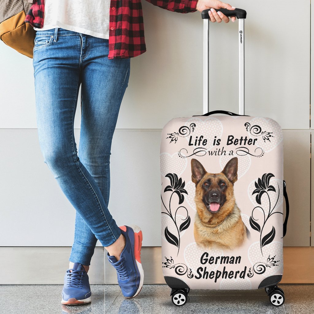 Ta German Shepherd Better Luggage Cover